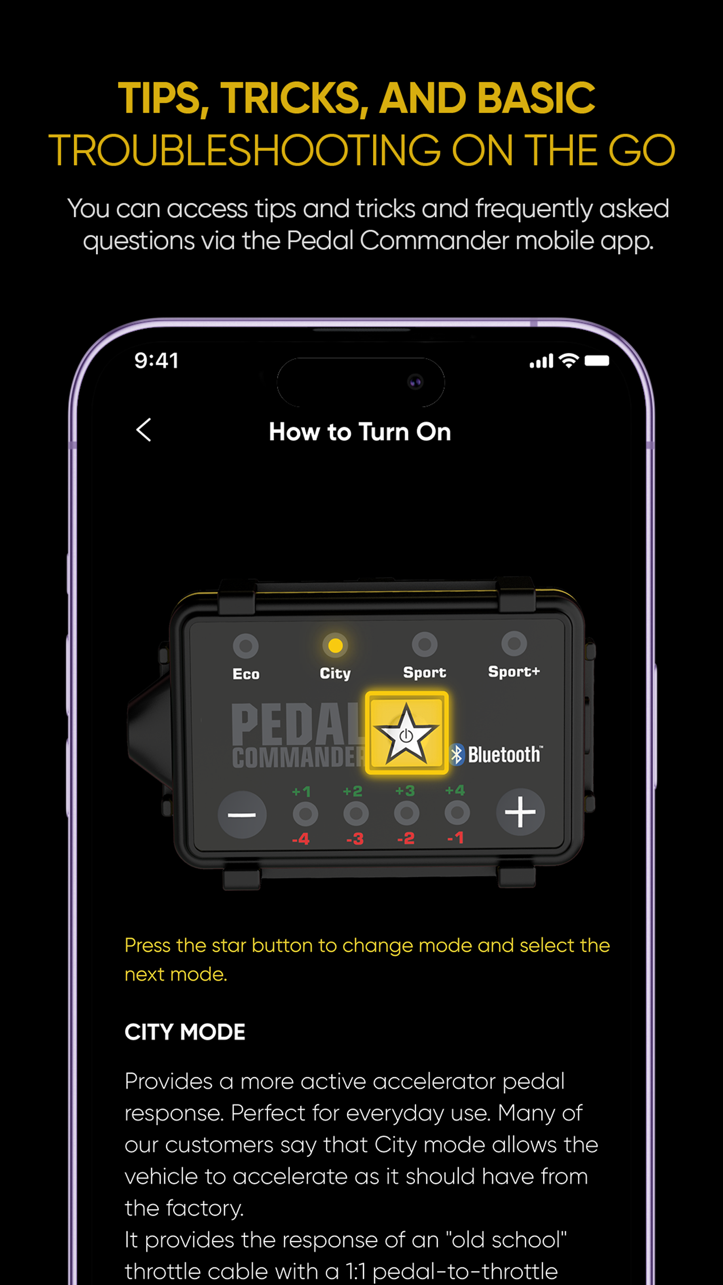 Pedal Commander APK screenshot