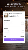 Peerspace - Rent Unique Venues APK screenshot