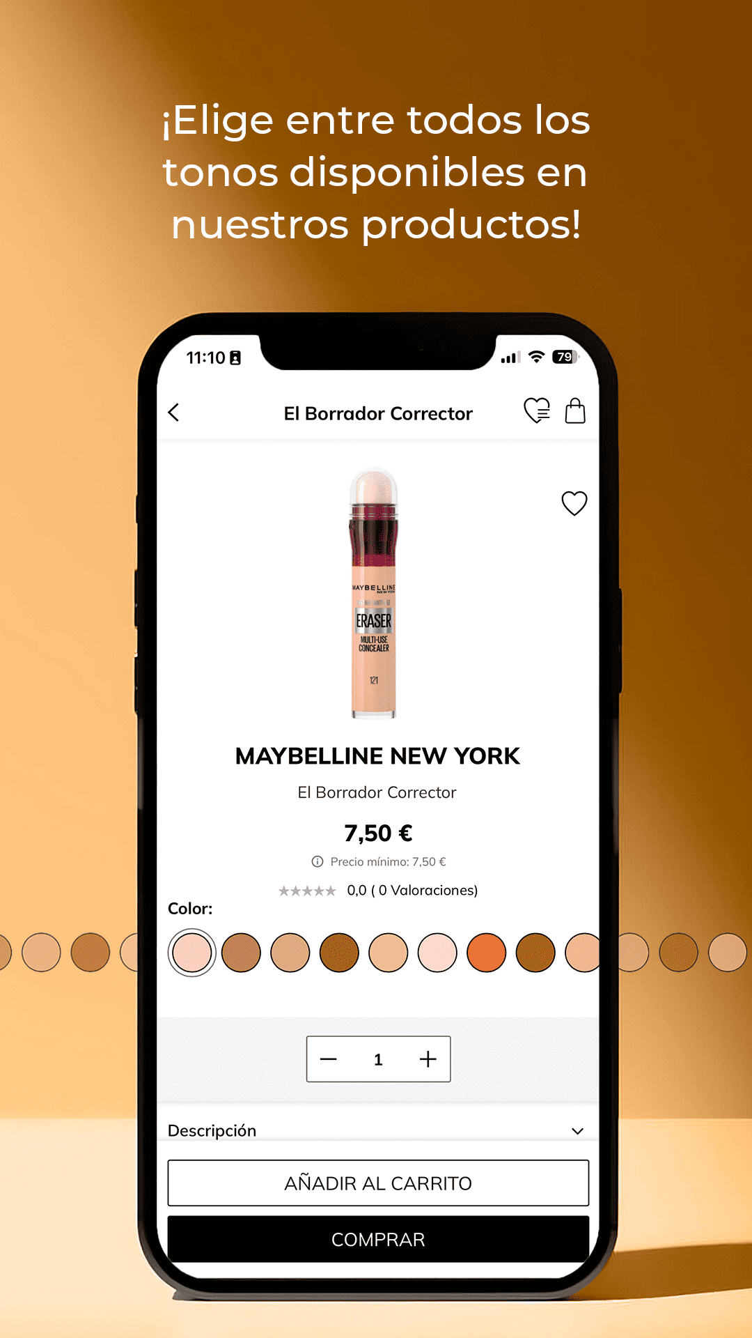 Perfumerías Primor screenshot