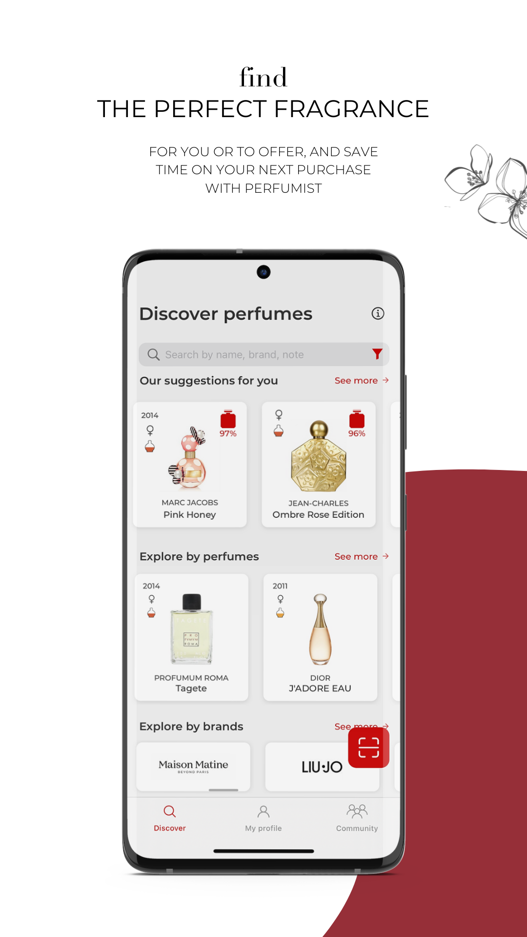PERFUMIST Perfumes Advisor APK screenshot