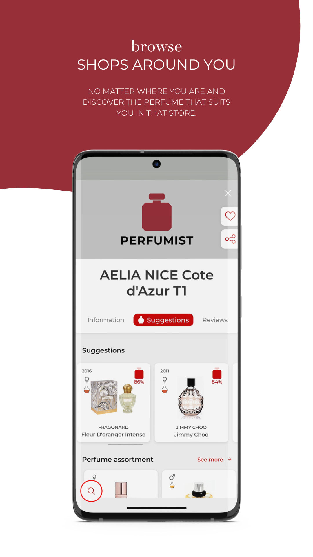 PERFUMIST Perfumes Advisor APK screenshot