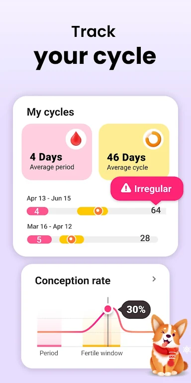 Period Calendar Period Tracker APK screenshot