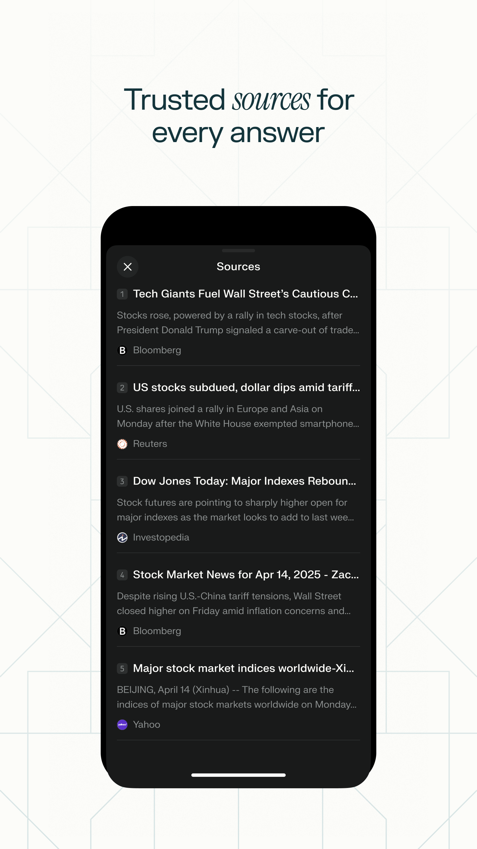 Perplexity APK screenshot