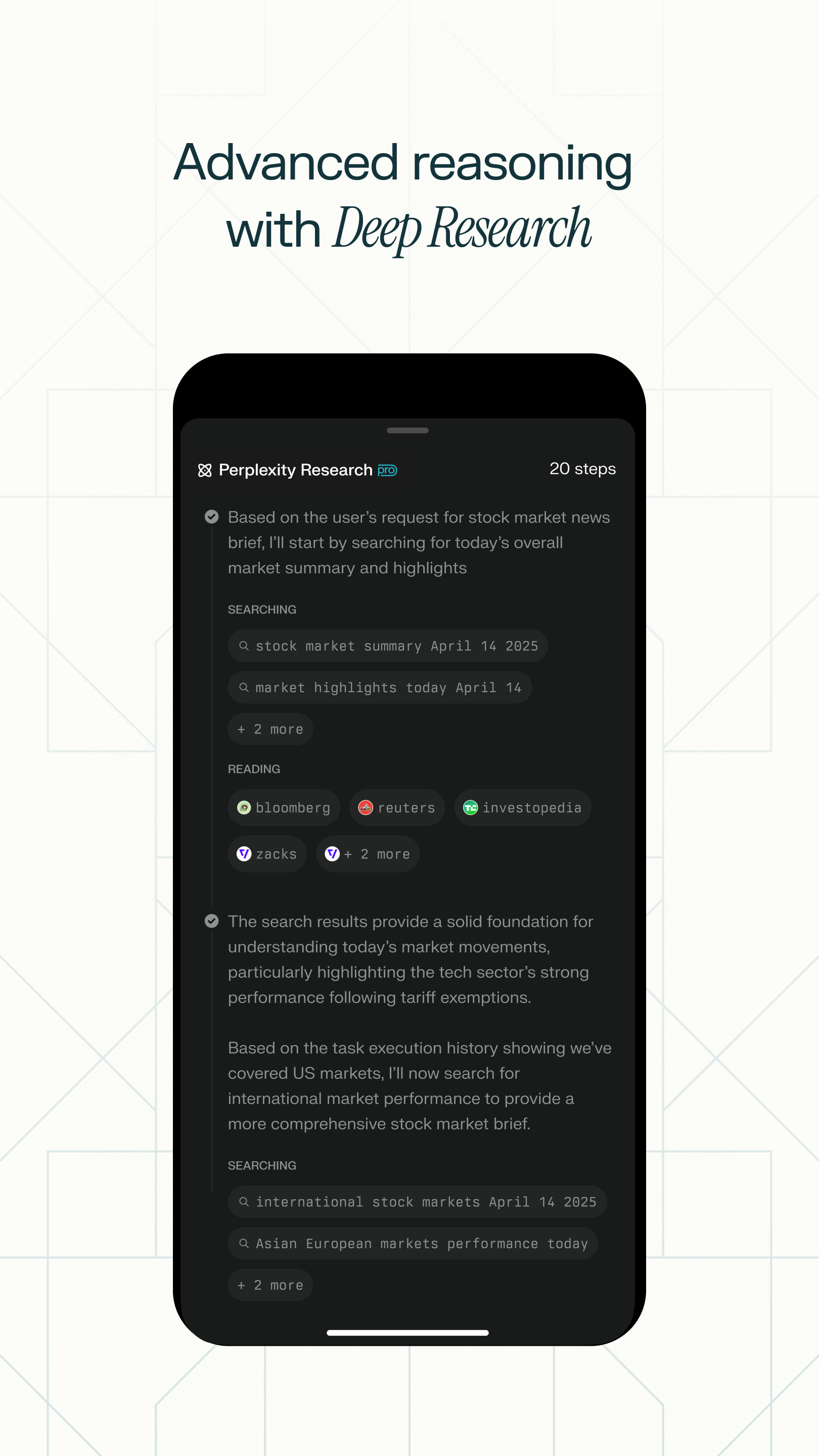 Perplexity APK screenshot