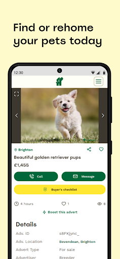 Pets4Homes APK screenshot