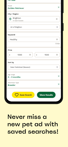 Pets4Homes APK screenshot