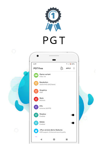 PGT APK screenshot