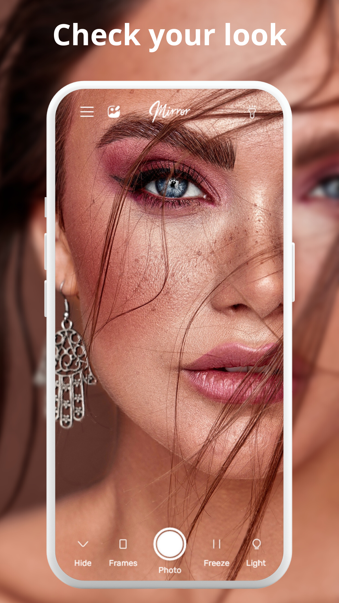 Phone Mirror app - True Mirror APK screenshot