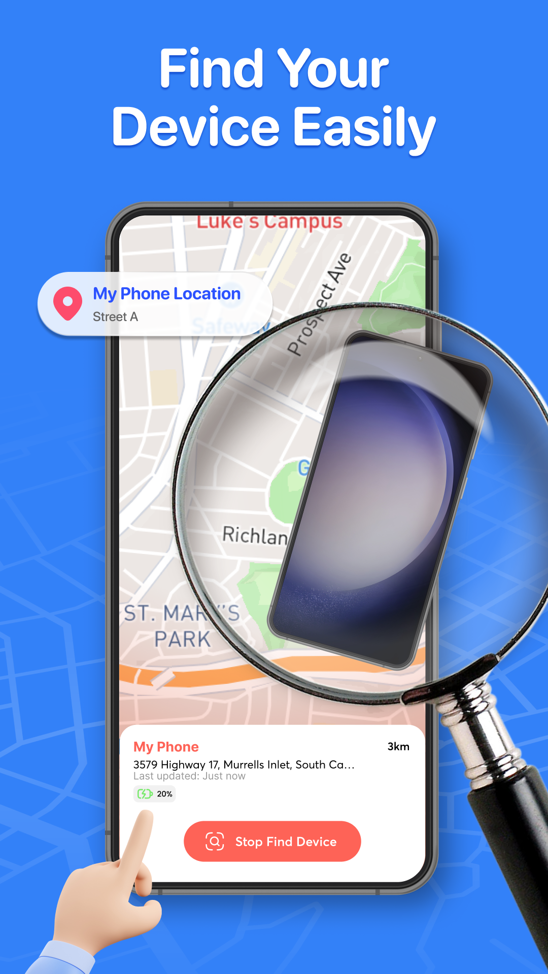 Phone Tracker & GPS Location APK screenshot