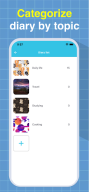 Photo Diary: Journal with lock APK screenshot