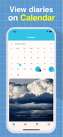 Photo Diary: Journal with lock APK screenshot