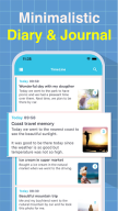 Photo Diary: Journal with lock APK screenshot