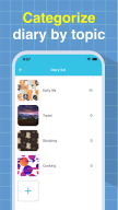 Photo Diary: Journal with lock APK screenshot