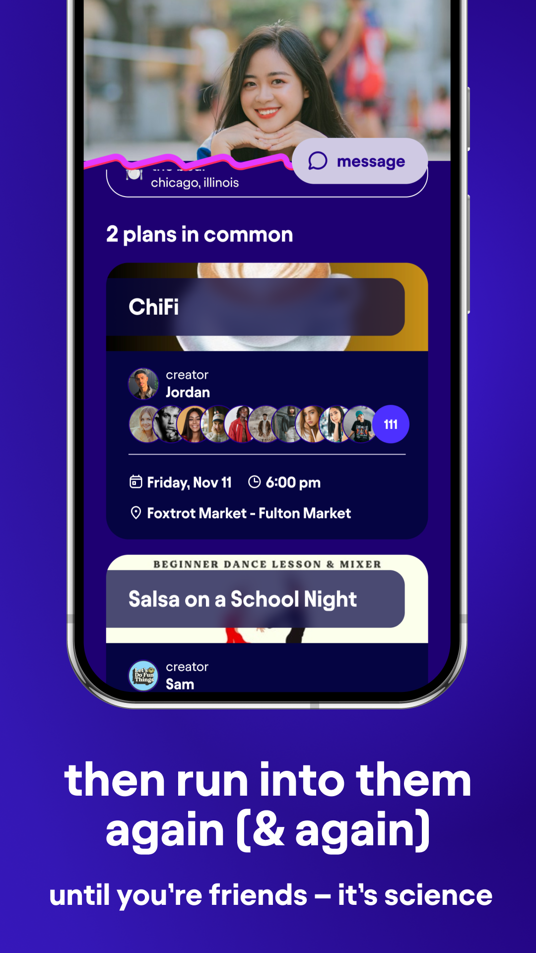 pie: make better friends APK screenshot