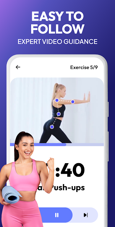 Pilates Workout at Home APK screenshot