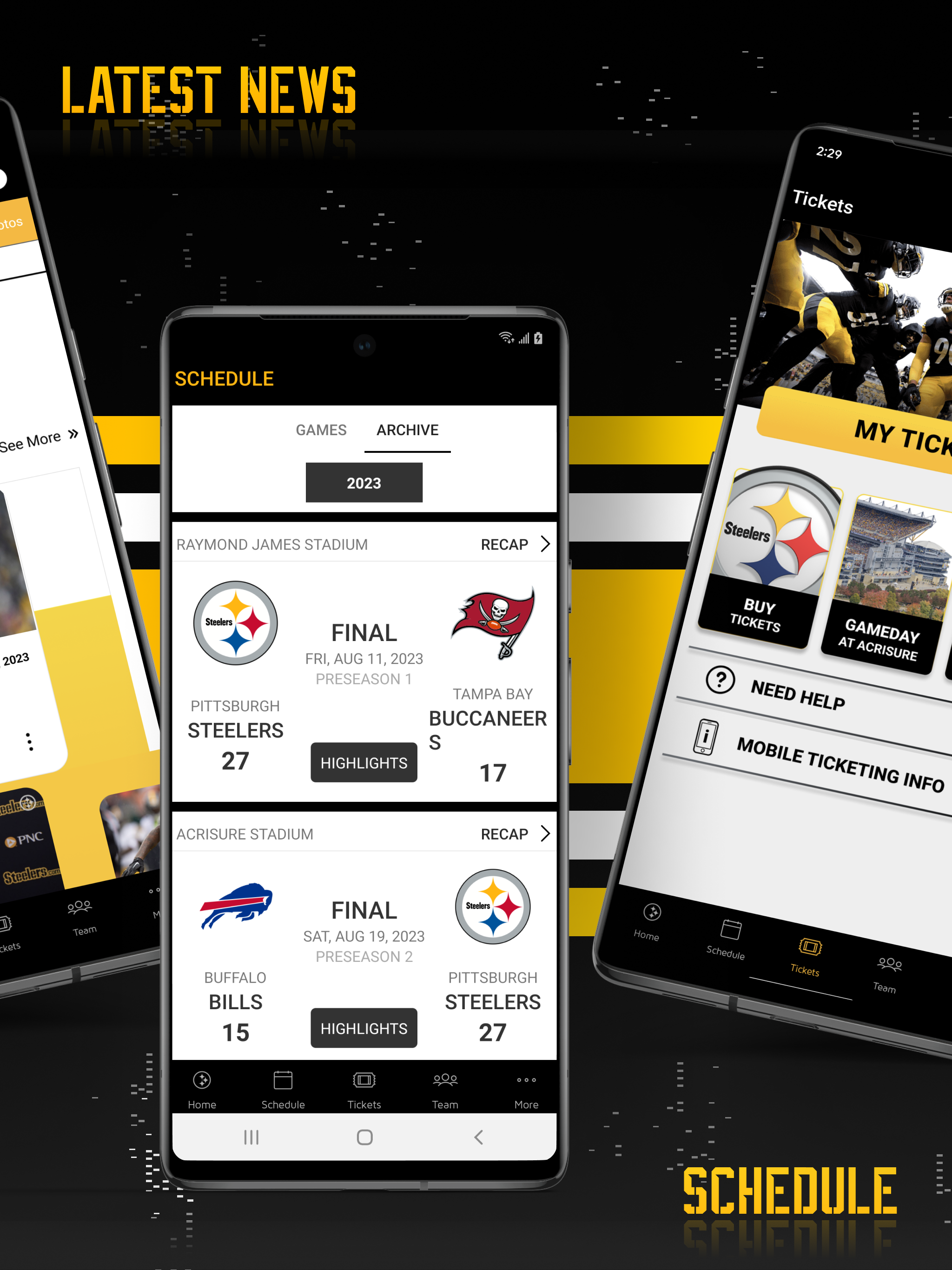 Pittsburgh Steelers APK screenshot