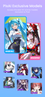 PixAI: AI Anime Art Generator APK screenshot