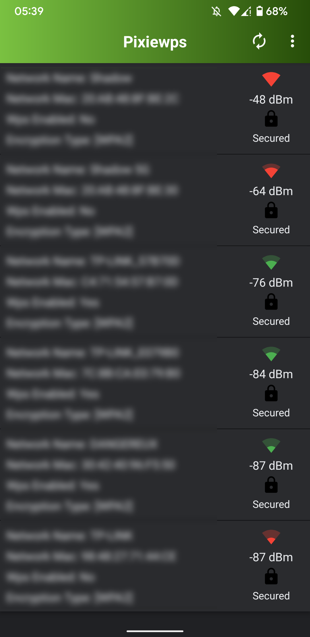 Pixiewps screenshot