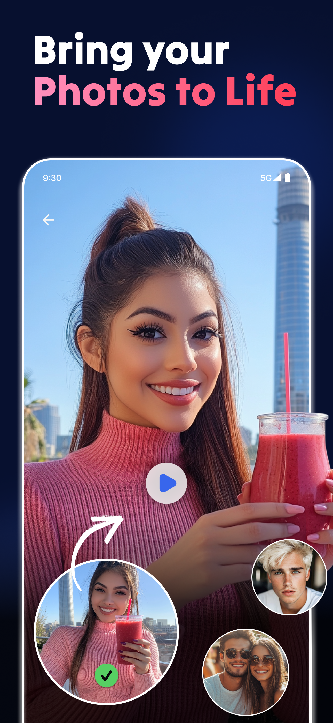 Pixly: AI Live Photo Animator APK screenshot