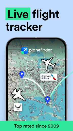 Plane Finder - Flight Tracker APK screenshot