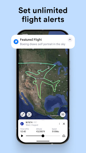 Plane Finder - Flight Tracker APK screenshot