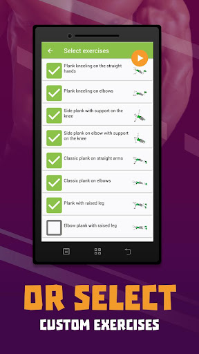 Plank workout BeStronger APK screenshot