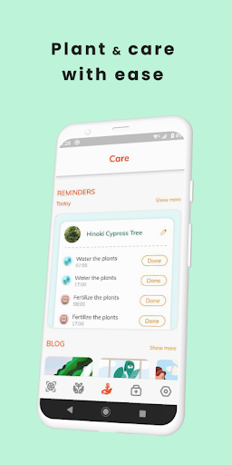 Plant App - Identifier & Care APK screenshot