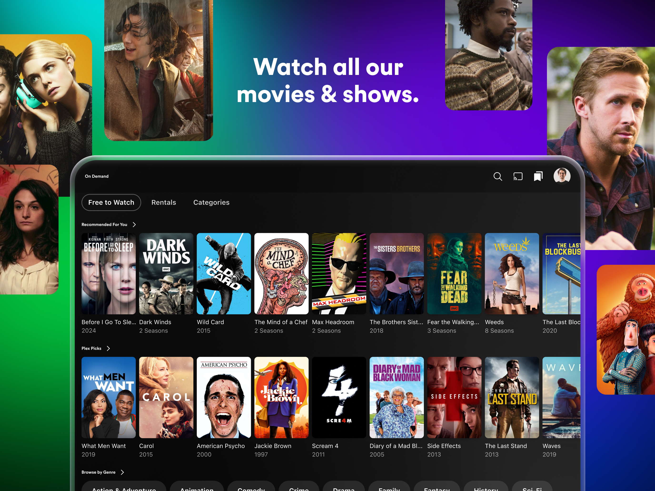 Plex TV APK screenshot
