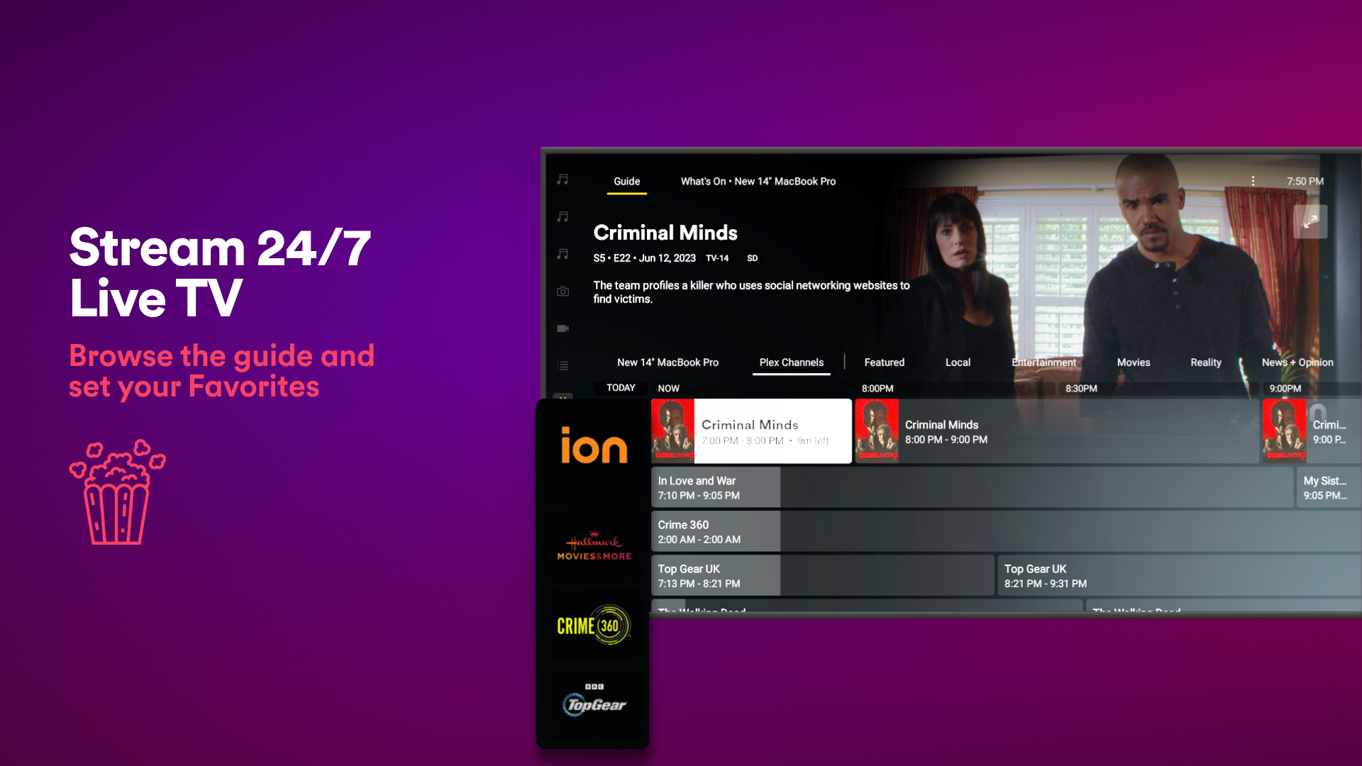 Plex TV APK screenshot