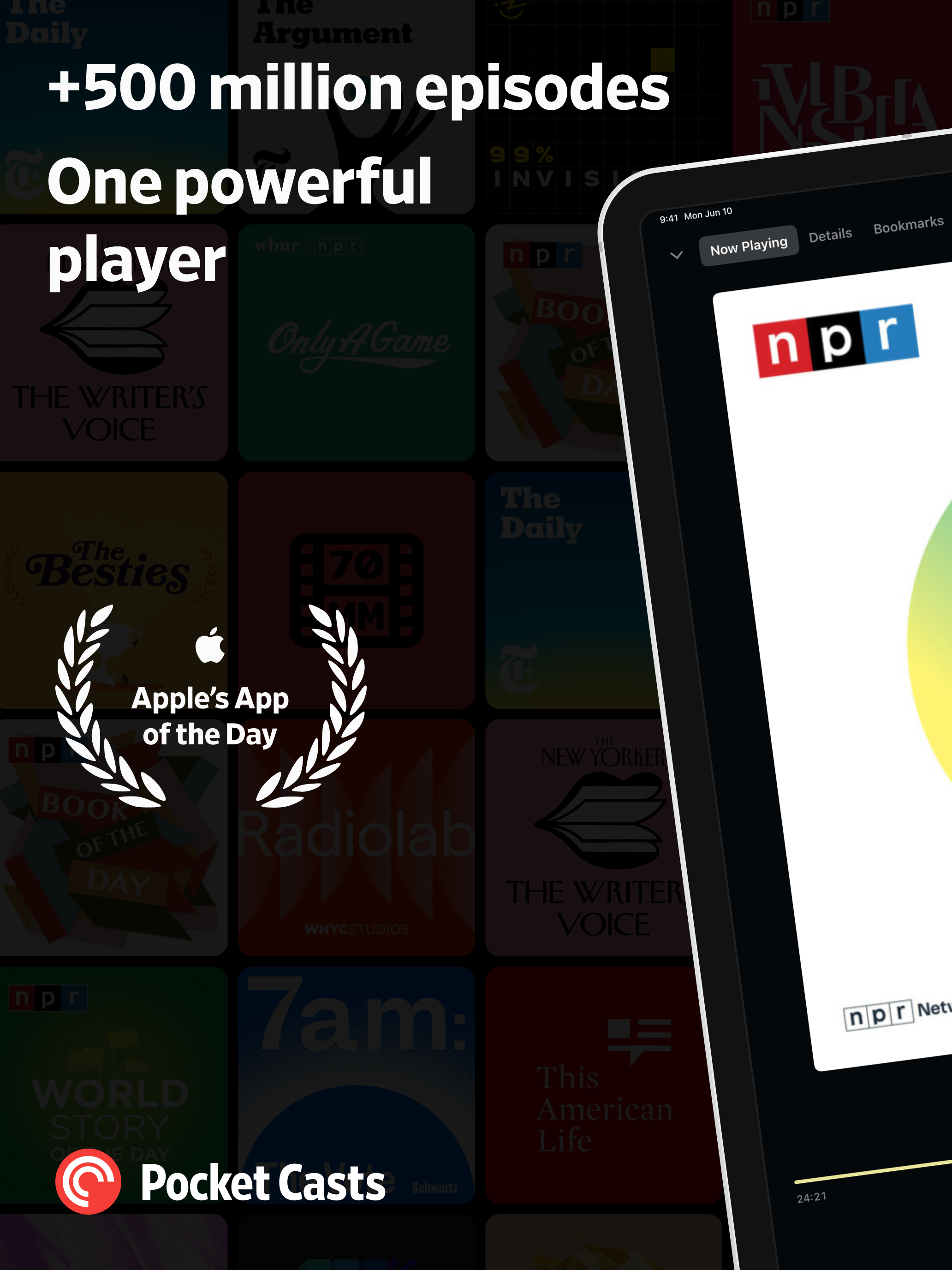 Pocket Casts APK screenshot