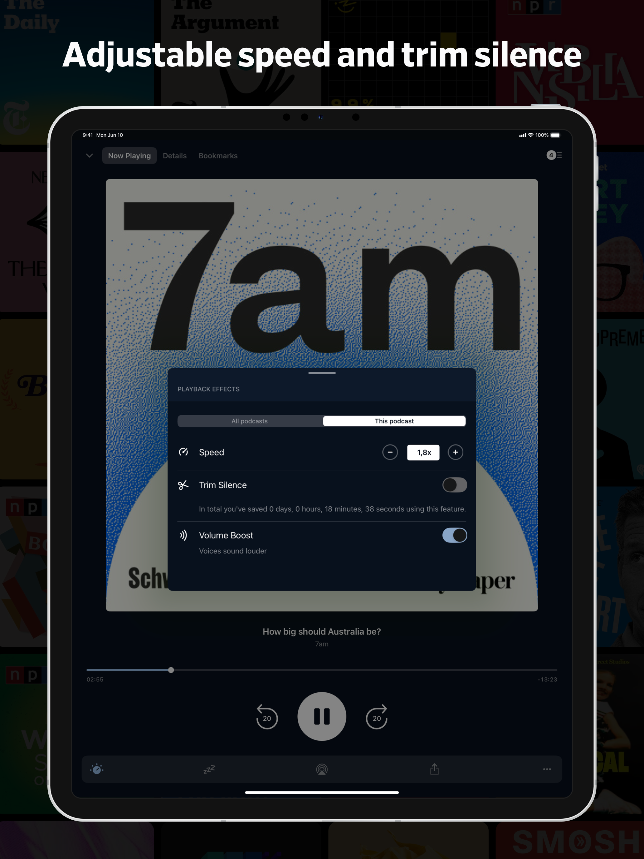 Pocket Casts APK screenshot