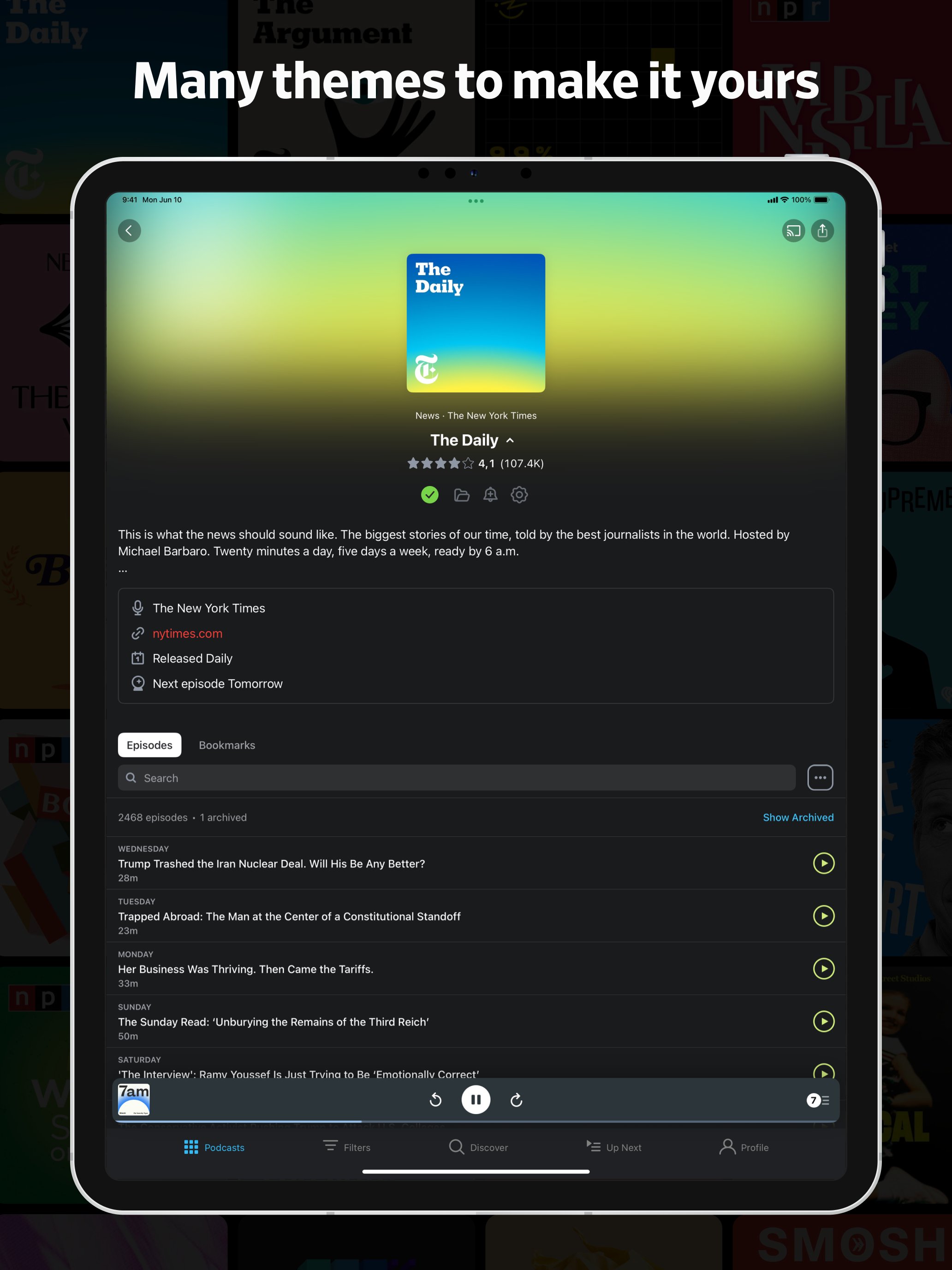 Pocket Casts APK screenshot