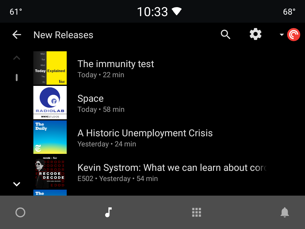 Pocket Casts APK screenshot