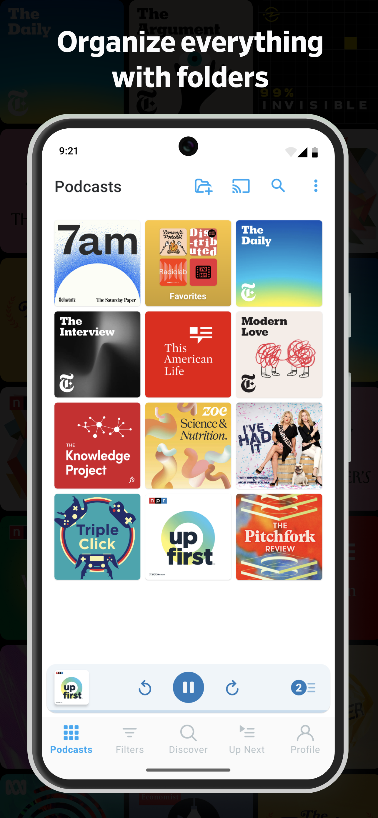 Pocket Casts APK screenshot