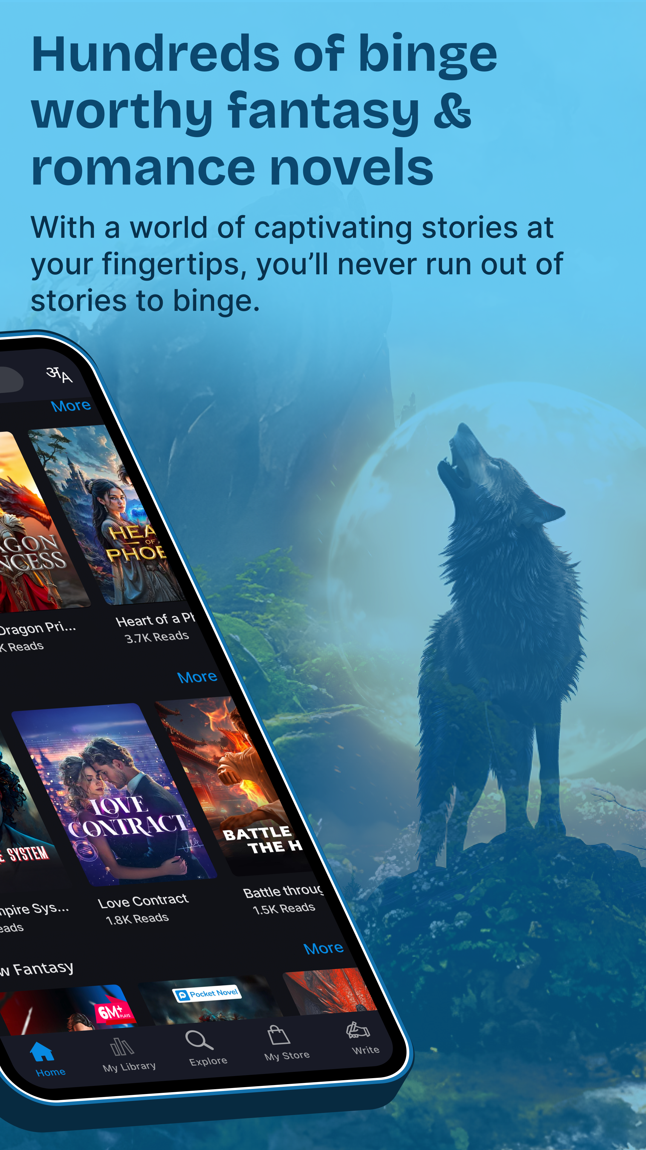 Pocket Novel APK screenshot