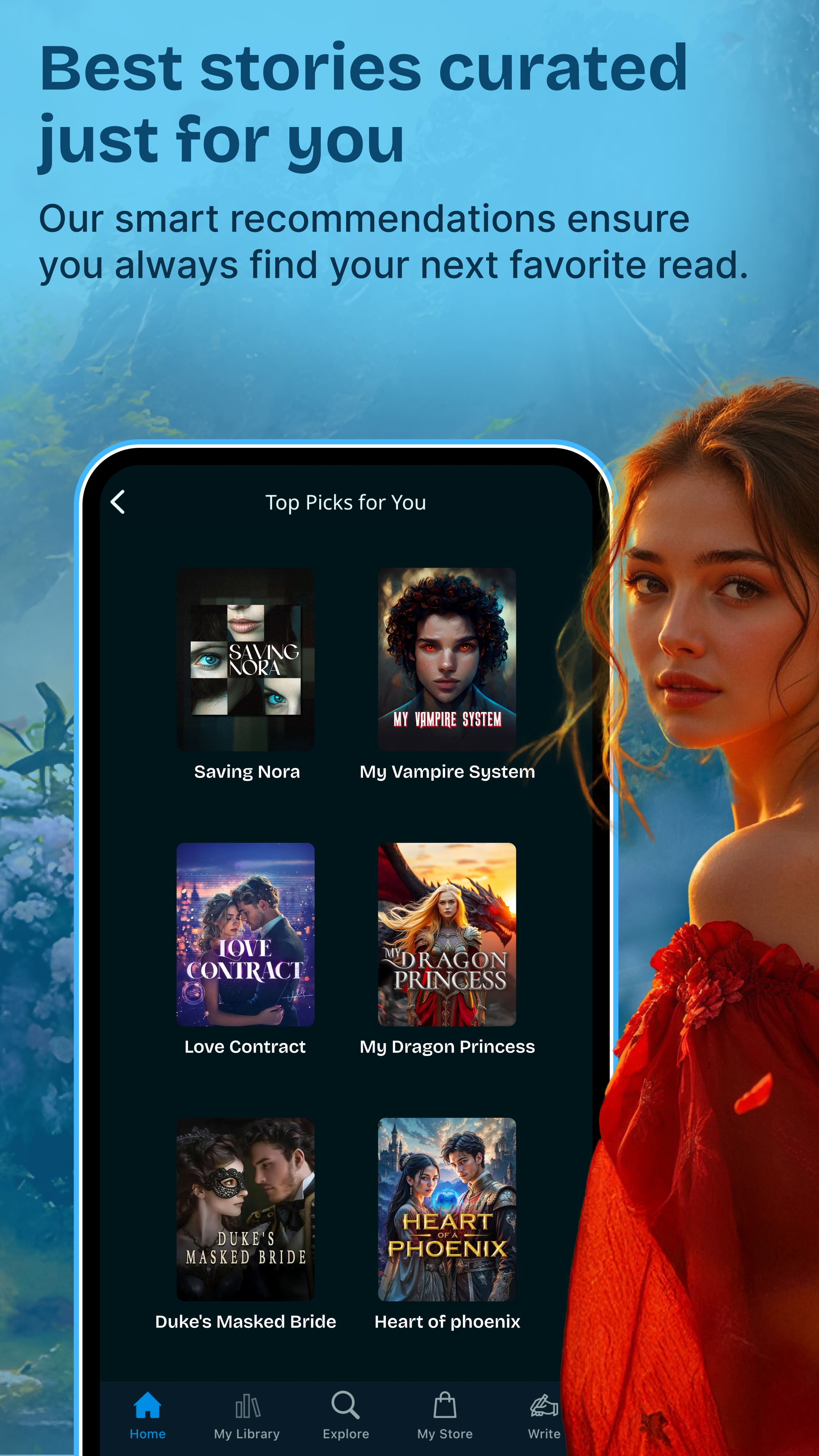 Pocket Novel APK screenshot