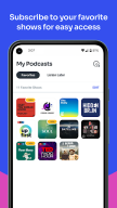 Podcast App APK screenshot