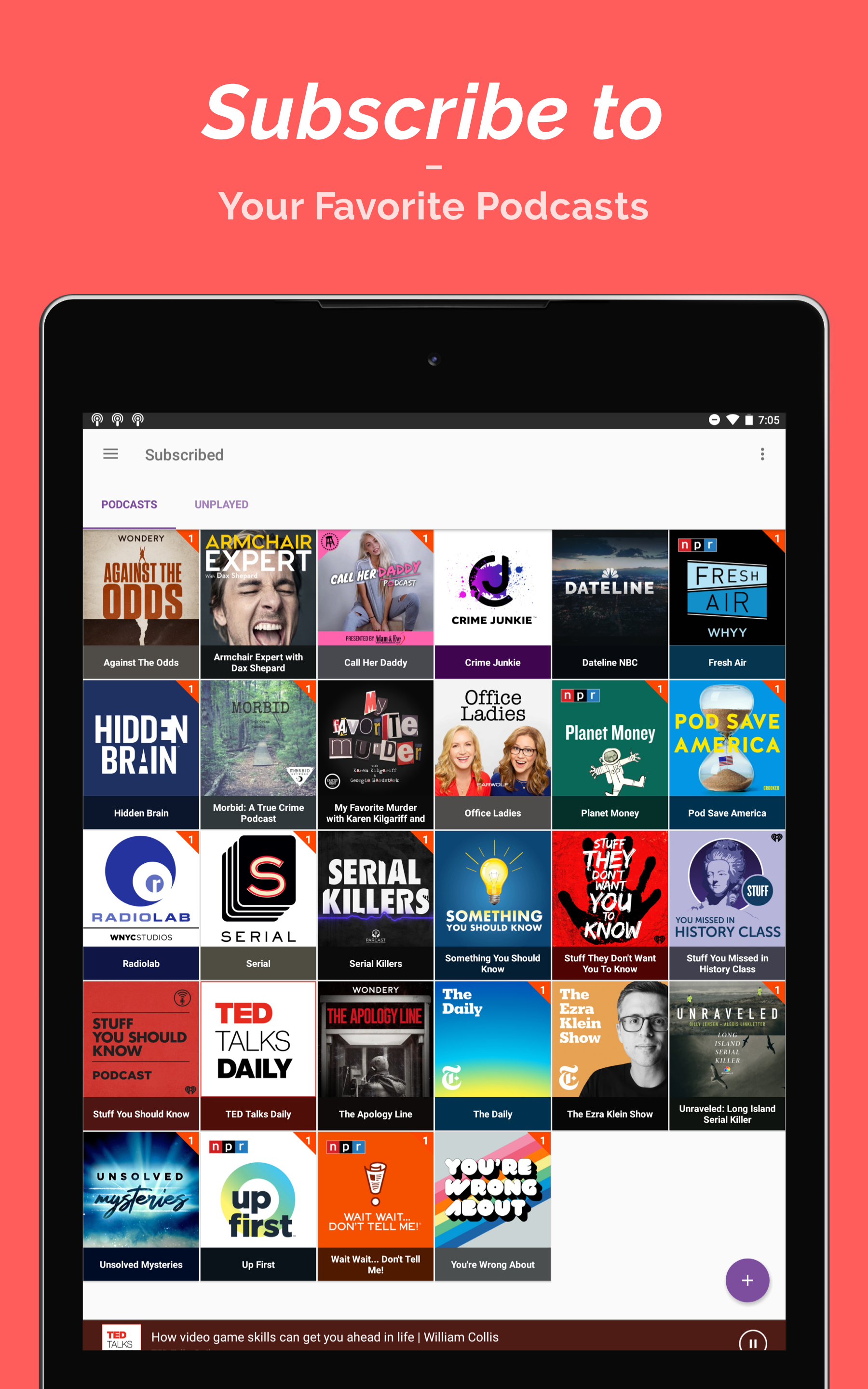 Podcast Player APK screenshot