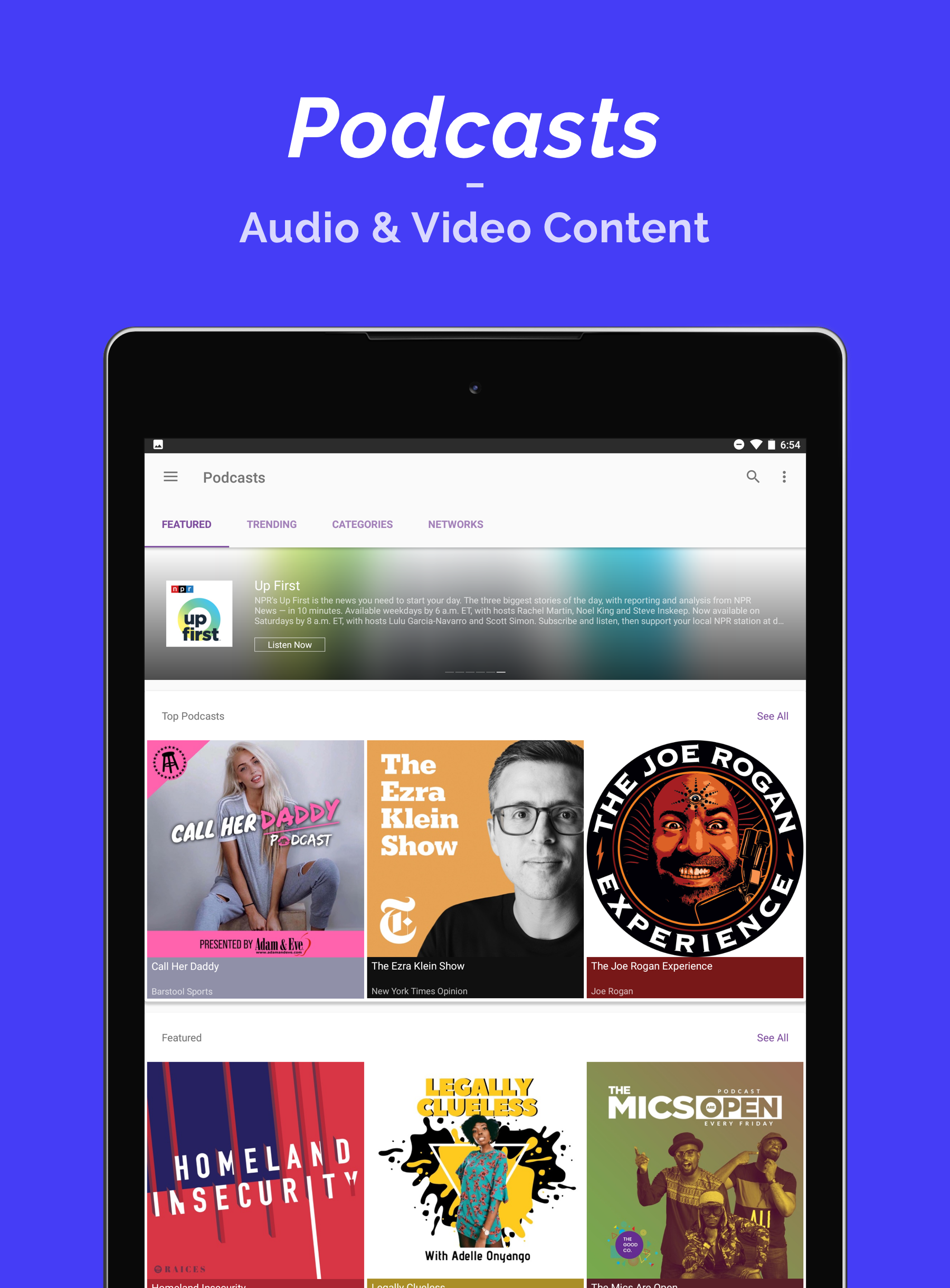 Podcast Player APK screenshot