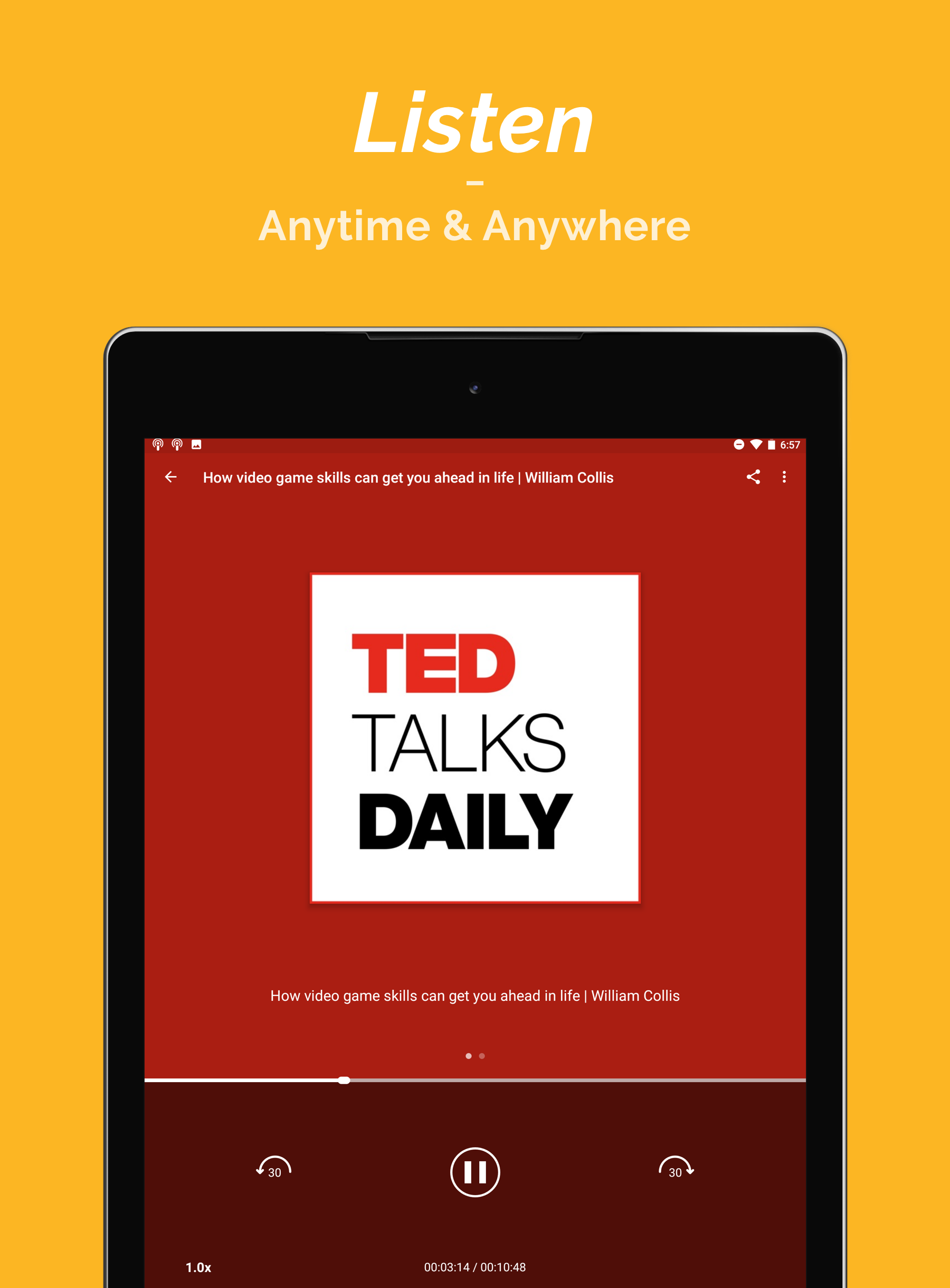 Podcast Player APK screenshot