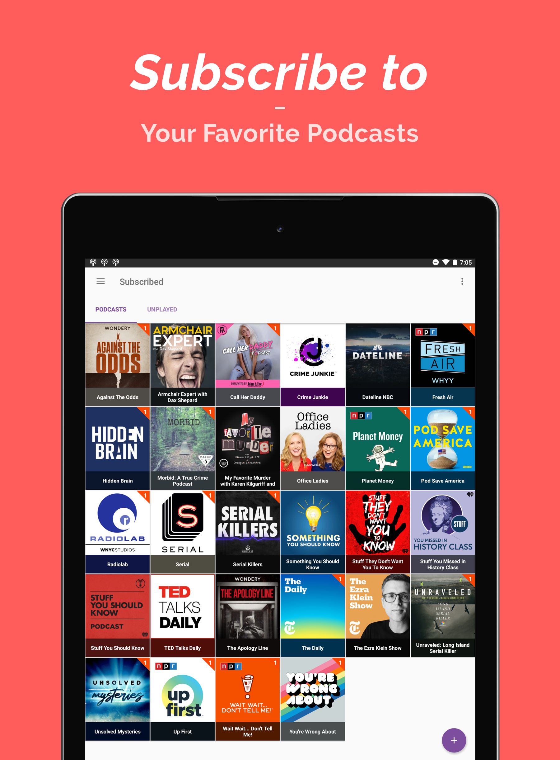 Podcast Player APK screenshot