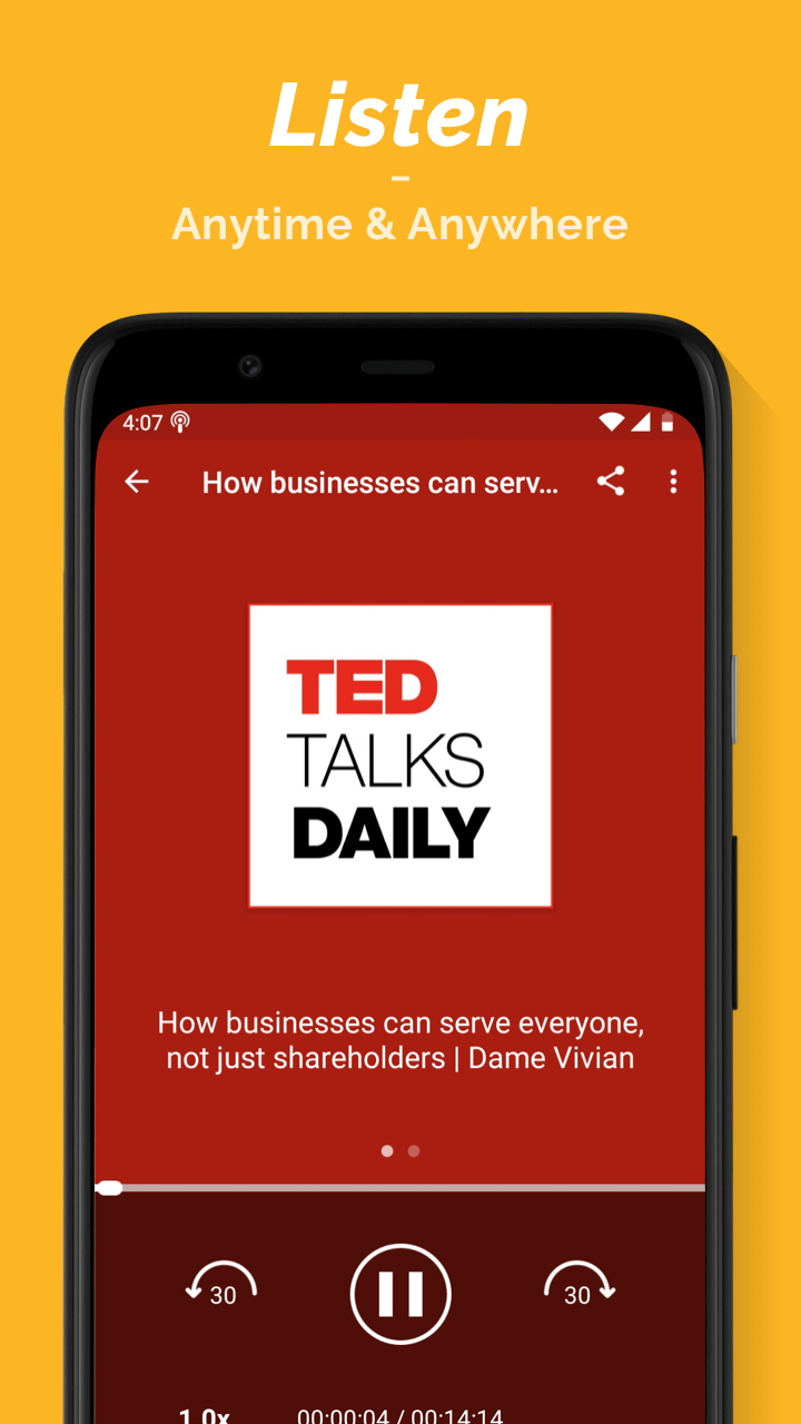 Podcast Player APK screenshot