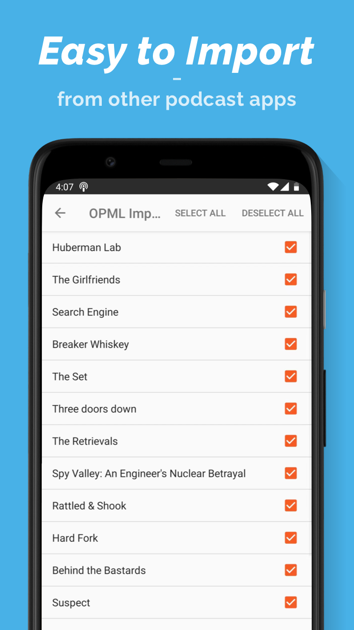 Podcast Player APK screenshot