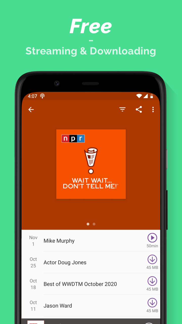 Podcast Player APK screenshot