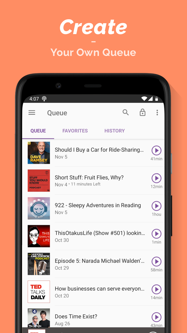 Podcast Player APK screenshot