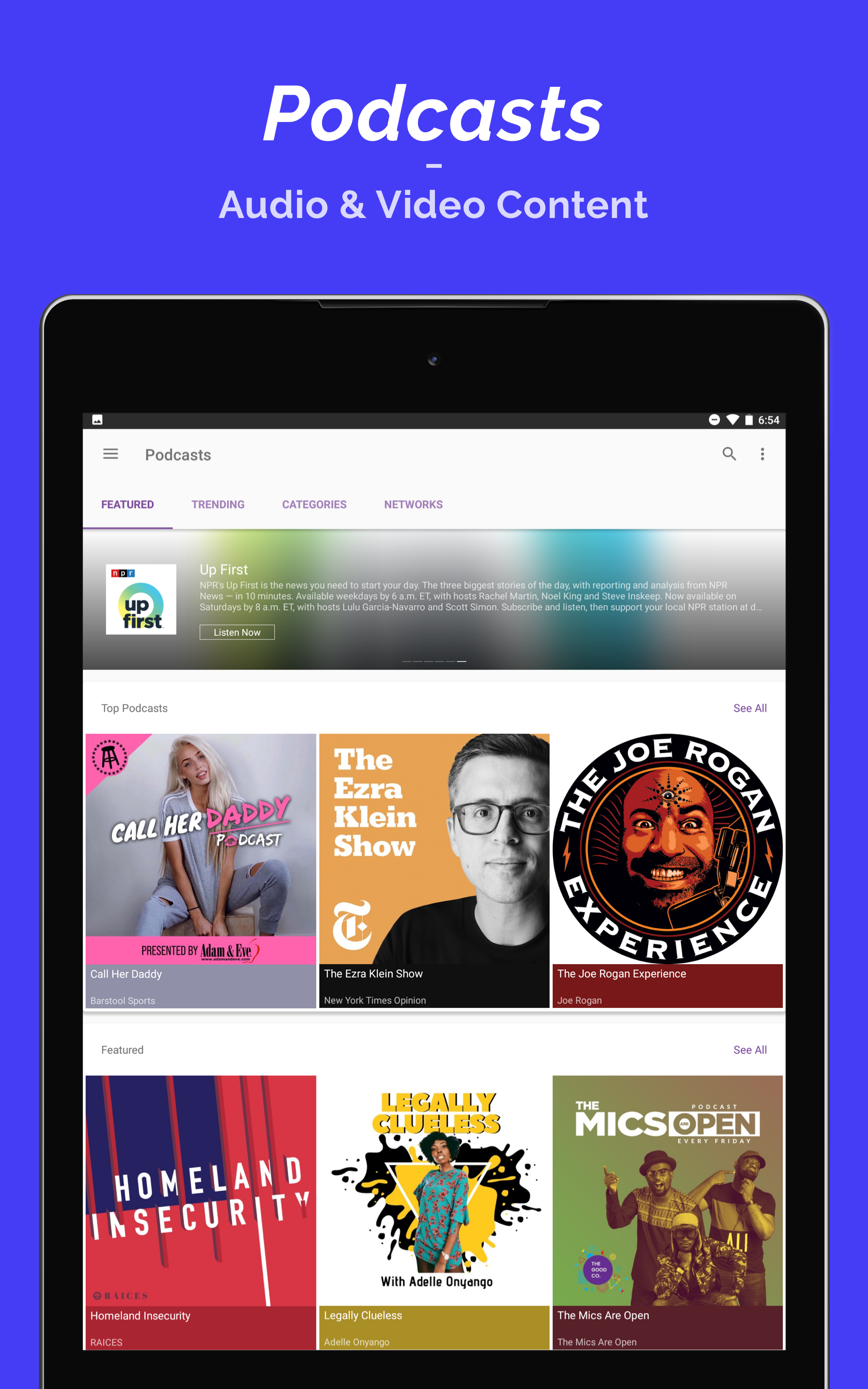 Podcast Player APK screenshot