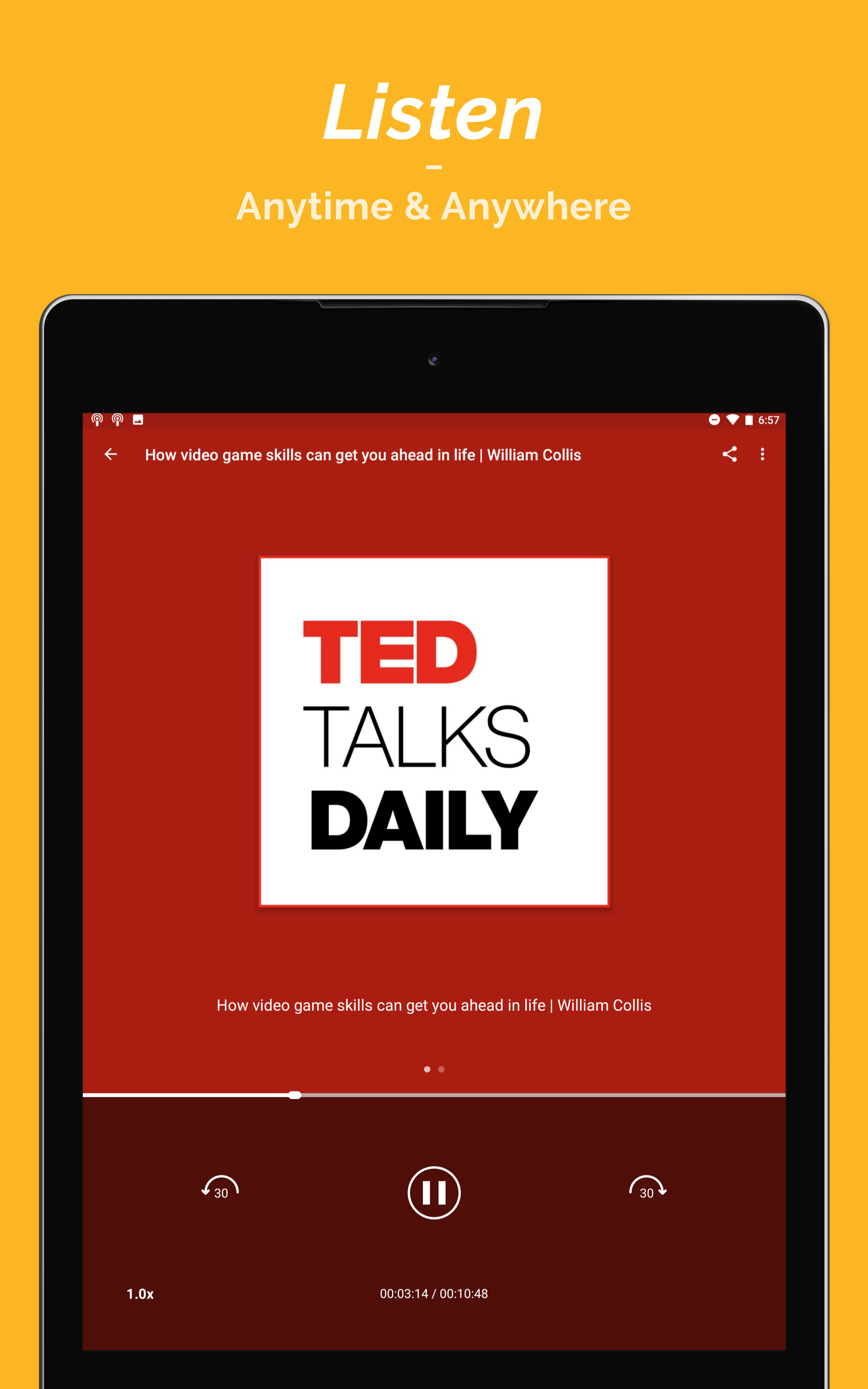 Podcast Player APK screenshot