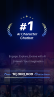 PolyBuzz: Chat with AI Friends APK screenshot