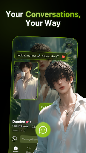 PolyBuzz: Chat with AI Friends APK screenshot