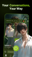 PolyBuzz: Chat with AI Friends APK screenshot